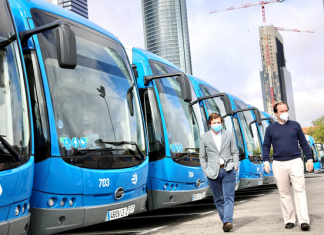 Madrid Receives Pure-Electric BYD 12-metre eBus Fleet