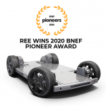 REE Automotive Wins 2020 BNEF Pioneer Award