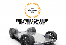 REE Automotive Wins 2020 BNEF Pioneer Award