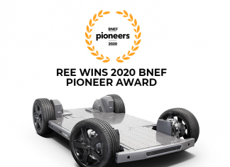 REE Automotive Wins 2020 BNEF Pioneer Award