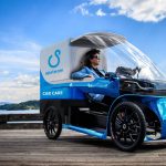 Innovating ebike Shall Clean Dirty Cars in City