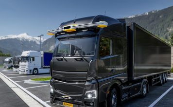 Autonomous Trucks on the road with Continental Modular Multisensor