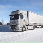 Mercedes-Benz e-Trucks Ready for Harsh Winter Conditions