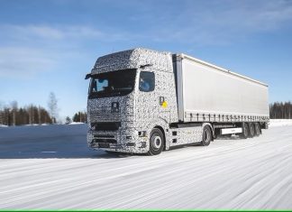 Mercedes-Benz e-Trucks Ready for Harsh Winter Conditions