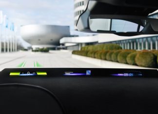BMW Panoramic Vision Head-Up Display for Neu Klasse